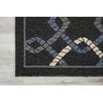 thumbnail image 5 of Nourison Caribbean Indoor/Outdoor Charcoal 9'3" x 12'9" Area Rug, (9x13), 5 of 7
