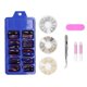 thumbnail image 1 of ABS Long Colored False Nails Artificial Full Cover Nail Manicure Tips Stickers with Case 51, 1 of 5