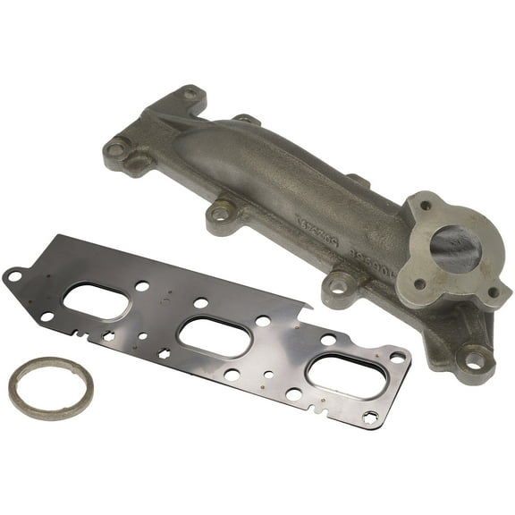 Dorman 674-491 Passenger Side Exhaust Manifold for Specific Ford / Lincoln Models, Metallic Gray