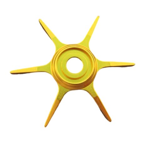 Wofarmy Fishing Reel Six Star Unloading Wrench For-Daiwa for Tatula 300/400 Casting Reel Modified Metal Six-Star Drag Brake Konb Light Gold