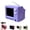 Purple, variant on Mini Cartoon TV, Portable USB Cartoon Player with 8GB Storage – Rechargeable Retro Mini TV for Office, Desk, Nightstand, Supports Headphone Jack & USB Playback