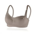 thumbnail image 1 of Ropa interior de lactancia para mujeres embarazadas, sujetador push up con hebilla frontal inalámbrica, sujetador de lactancia antidesbordamiento, sujetador de momia posparto de talla grande para, 1 of 5