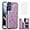 Purple, variant on Phone Case for Samsung Galaxy S21 FE Gaxaly S 21 FE 5G with Tempered Glass Screen Protector Card Holder Wallet Cover Stand Flip Leather Cell Glaxay S21FE5G UW S21FE 21S G5 Cases Women Men Blue