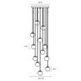 thumbnail image 5 of Sonneman 2965.01 Champagne Bubbles 12 Light 17-1/4" Wide Led Multi Light Pendant - Chrome, 5 of 5