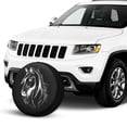 thumbnail image 2 of KAKALAD Horse Head 01 Spare Tire Cover Universal Vehicle Accessories Buckle Car Tools 14”in, 2 of 6