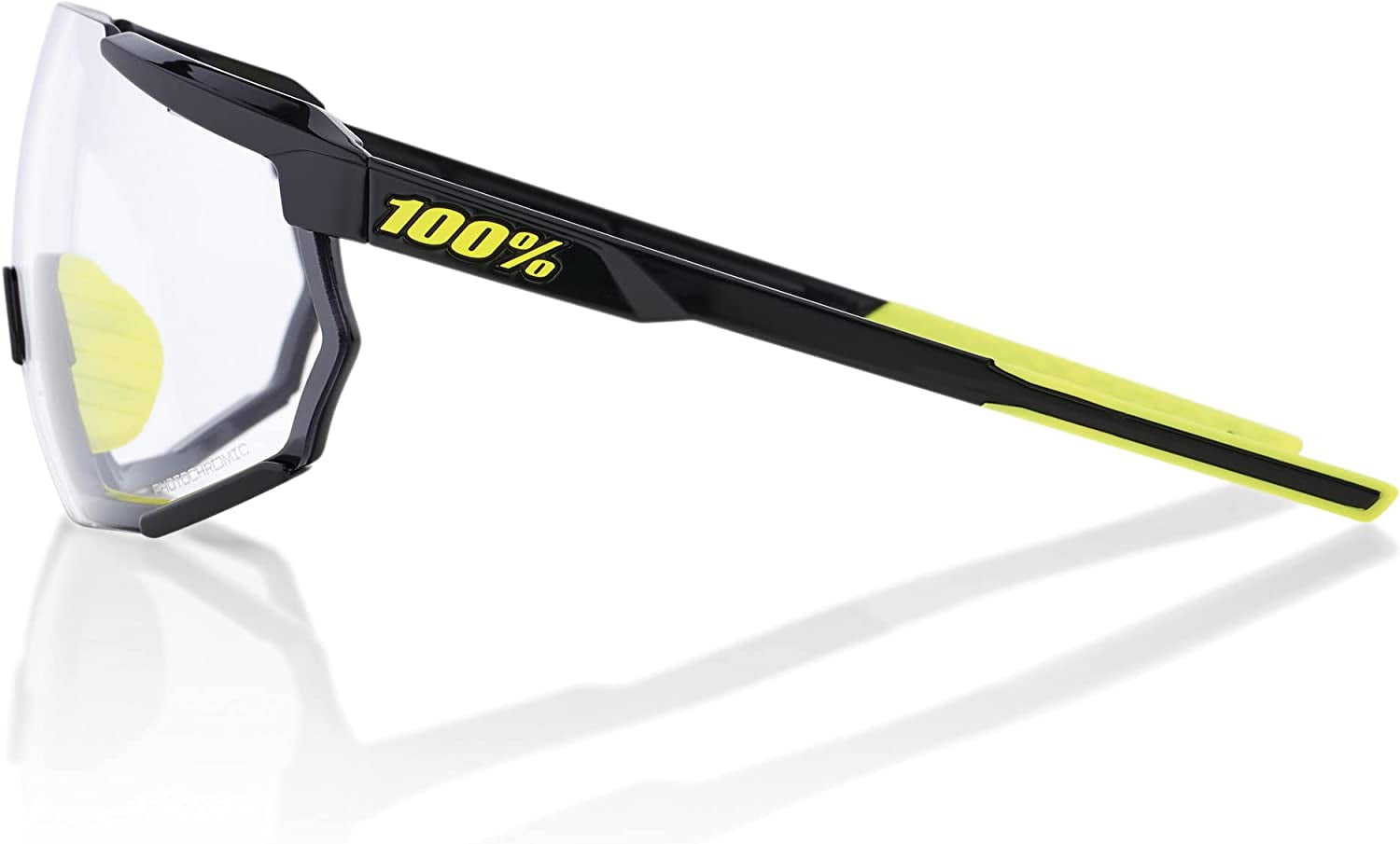 100% Racetrap 3.0 Sunglasses - Soft Tact Black; HiPER Red