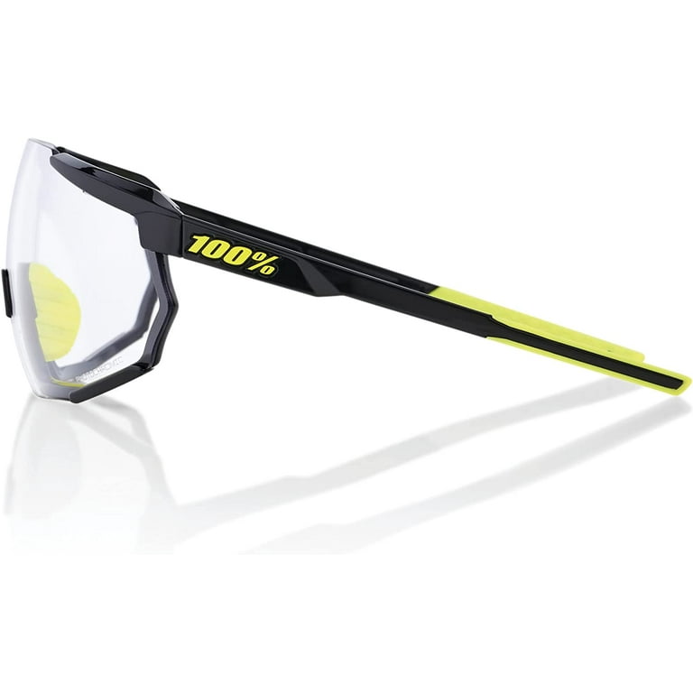 100% Racetrap 3.0 Sunglasses - Gloss Black; Photochromic - Walmart.com