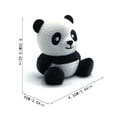 thumbnail image 2 of Jouet Anti-Stress Panda Pliable Imprimé en 3D & Modèle Animal Décoratif – Figurine Réaliste Créative et Portable, 2 of 2