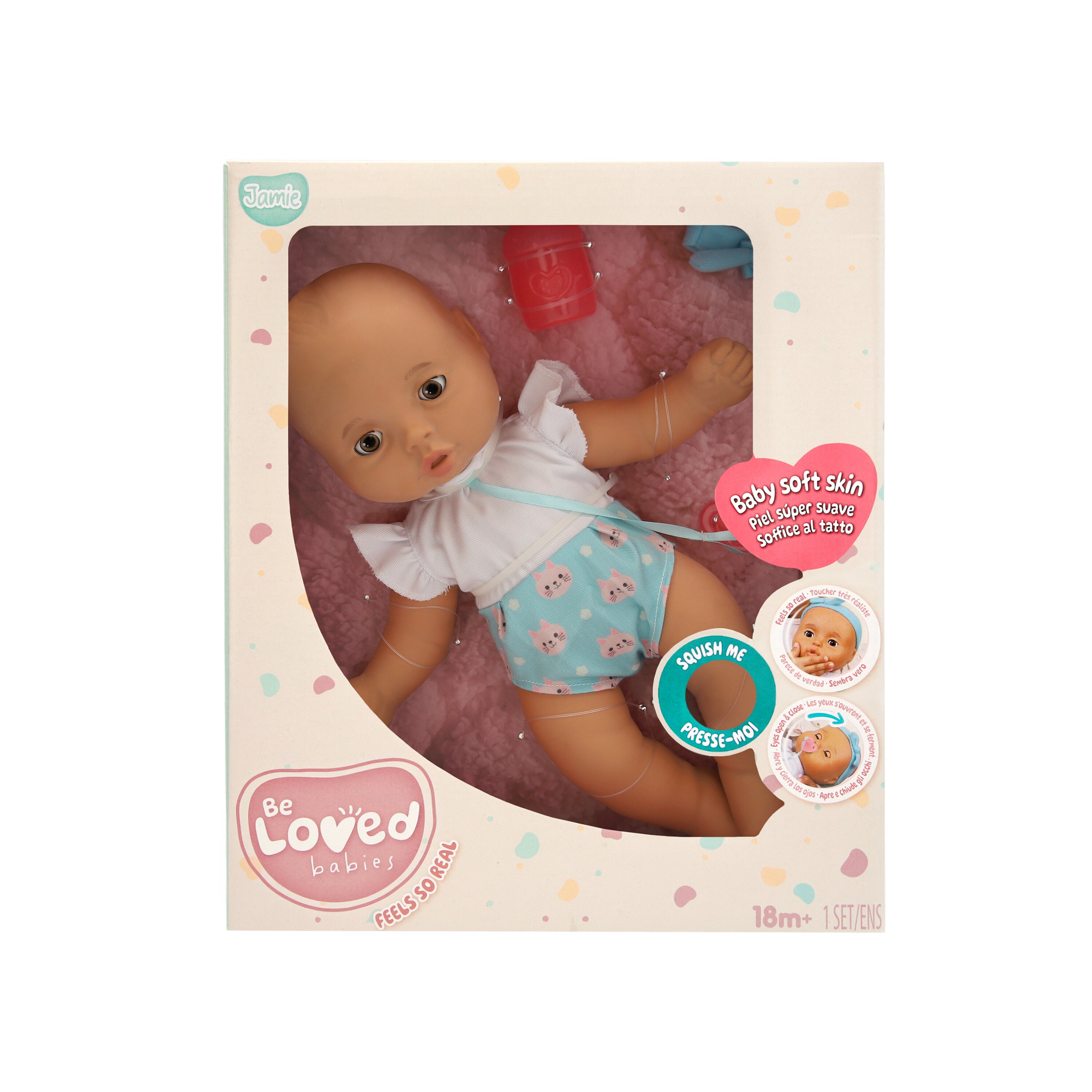 Be Loved Jamie Realistic Baby Doll With Accessories photo 1