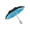 A011- Sky Blue, variant on Reverse Inverted Umbrella Double Layer Sun Umbrella - Solid Color, Orange, C - Shaped Handle, Windproof, UV Protection - for Travel, Outdoor Activities, Daily Commute