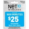 NET10 Wireless $25 1000-Minute Prepaid Phone Card