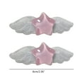 thumbnail image 3 of ROZYARD 2pcs Star Wings Hair Clip Hairpin Fashion Hair Barrettes for Women Girls, 3 of 9