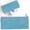 Z-4-Sky Blue-8.27x3.35 Inch, variant on Plain Canvas Pencil Bag, Simple Zipper Stationery Pencil Pouch, Blank DIY Pen Case, Multi-Purpose Canvas Pencil Pouch, Solid Color Lightweight Storage Pen Holder 1Pcs