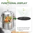 thumbnail image 2 of Compost Bin Filter, 6.7 Inch Filters for Kitchen Compost Bucket Home Countertop Compost Pail Relpacement Filter,12 Pack, 2 of 5
