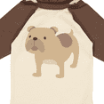 thumbnail image 4 of Inktastic Bulldog Boys or Girls Long Sleeve Baby Bodysuit, 4 of 5