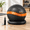 Jet Black-M – 55 cm (Height 4'8"–5'3"), variant on Yoga Ball Chair For Office Desk With Base - Balance & Stability Exercise Seat Adults Active Sittingure Core Home Gym Pump