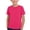 Hot Pink, variant on Fancifize Boys Summer Workout Tshirts Casual Crewneck Short Sleeve Dry Fit Tees Kids Breathable Tops 3-12 Years