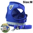 thumbnail image 1 of Juego de arnés y correa para perros, arnés acolchado de malla suave para cachorros y gatos, arnés de pecho transpirable ajustable reflectante para caminar, correr, entrenar Ormromra 2034455-6, 1 of 9