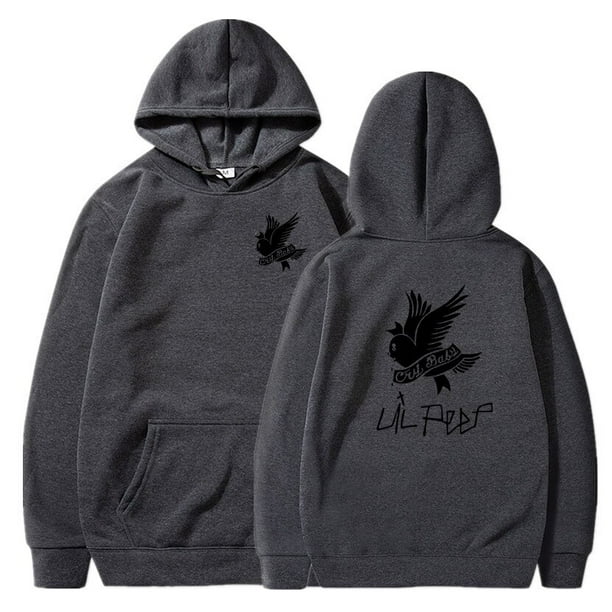 Sudadera con capucha para hombre y mujer chandal con estampado de letras Love Will Rock Lil Peep Jersey Unisex ropa de otono e invierno xuanjing unisex Walmart en linea