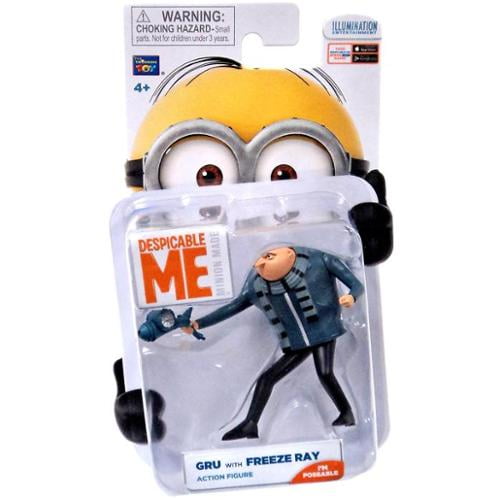 Despicable Me Minion Made Gru With Freeze Ray 2 Action Figure Walmart Com Walmart Com
