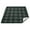 Dark Green White, variant on Outdoor Blanket For Camping Water Proof Quilted Picnic Mat 78'x78' Diagonal Lines