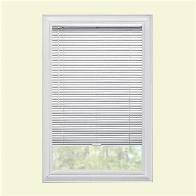 22x48 in White Aluminium Mini Blind Room Darkening Cordless Privacy Window Shade 