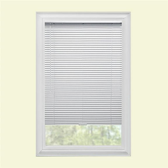 Store en Vinyle Sans Cordon de 2 Po, Blanc - 21,5 x 48 Po