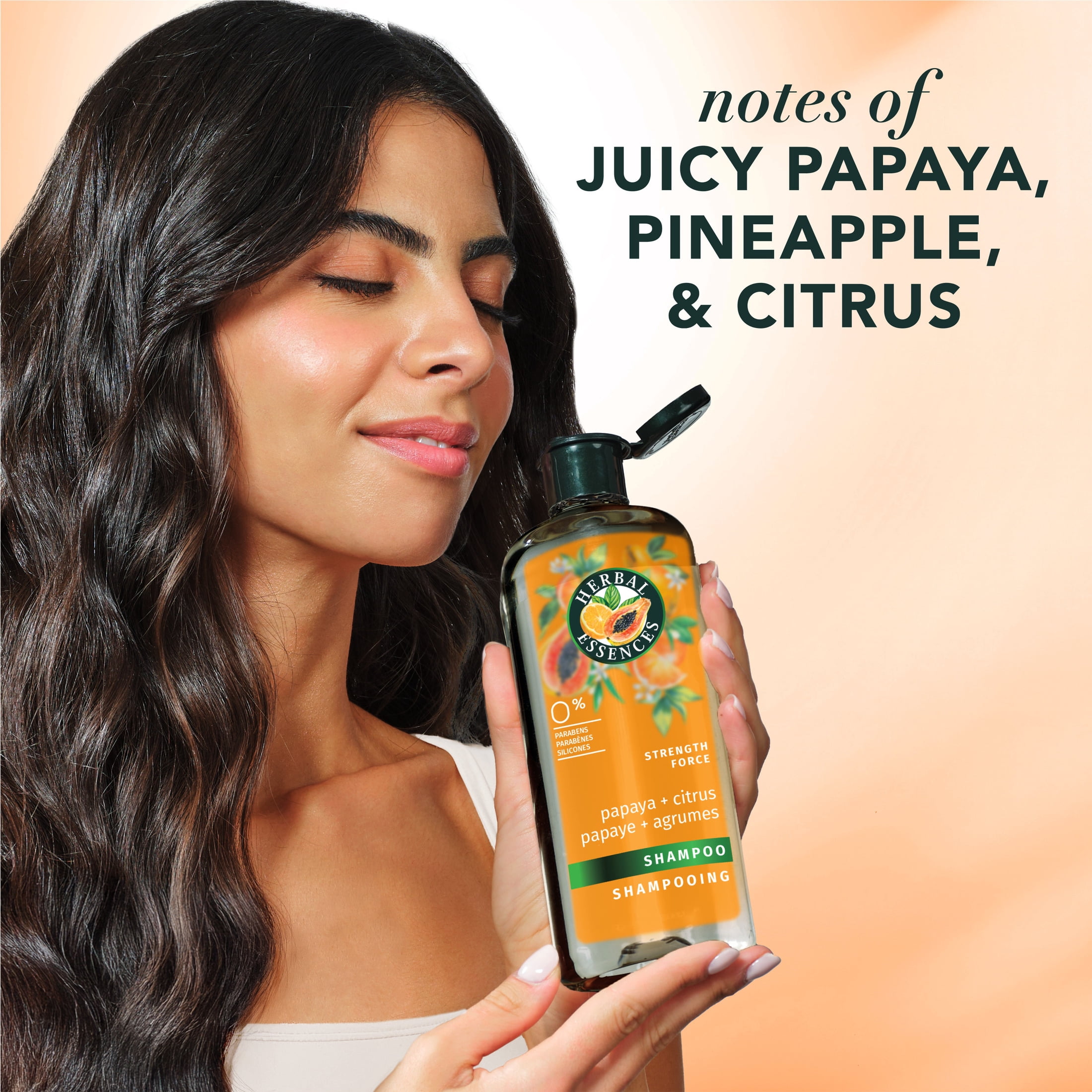 Herbal Essences Amaya Papaya Strength Shampoo with Papaya + Citrus, 13.5 fl oz
