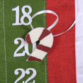 thumbnail image 5 of 1 calendario navideño para niños con cuenta regresiva de Papá Noel, decoración de pared reutilizable con 24 bolsillos para llenar, adorno colgante para el hogar y el dormitorio, 5 of 5