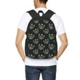 thumbnail image 4 of Sikiie Faces Of The Cat Print Simple Backpack, Large Capacity Adjustable Shoulder Strap Campus Backpack Travel Sports Bag, Unisex, 4 of 6