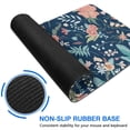 thumbnail image 6 of Long Mouse Pads for Desk,Pioneer Flower Floral Print Pattern Desk Mats on Top Of Desks, Desk Mouse Pad Extra Large with 3mm Non-Slip Base and Stitched Edge for Gaming,Office,Work,Home 31.5"x11.8", 6 of 6