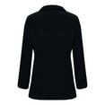 thumbnail image 4 of MOJOGO Women's Blazer Dresses Long Sleeve Double Breaste Lepal Jackets Office Party Dress Trendy Fall Spring Fall Outfits Black S, 4 of 7
