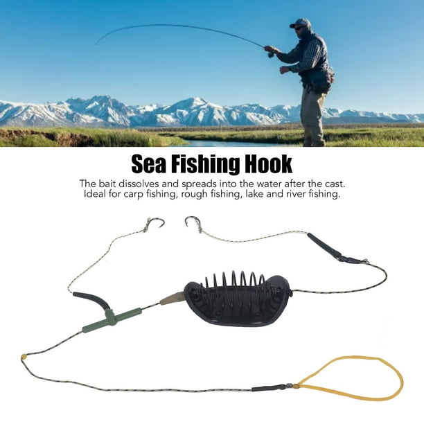 BuyWeek Fishing Hook Strong Power Bite Cage Efficient Sea Fish