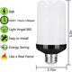 thumbnail image 4 of LED Flame Light Bulb, Upgraded 4 Modes Fire Light Bulbs with Upside Down Effect, E26 Base Flickering Light Bulbs(2 Pack), 4 of 4