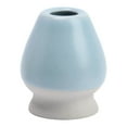 thumbnail image 2 of Matcha Tea Spoon Holder, Semi-Glazed Blue, Whisk Stand Whisk Holder Whisk Rack Tea Whisk Companion for Japanese Tea Matcha, 2 of 9
