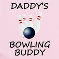 thumbnail image 2 of CafePress - Daddys Bowling Buddy Body Suit - Long Sleeve Infant Bodysuit, 2 of 4