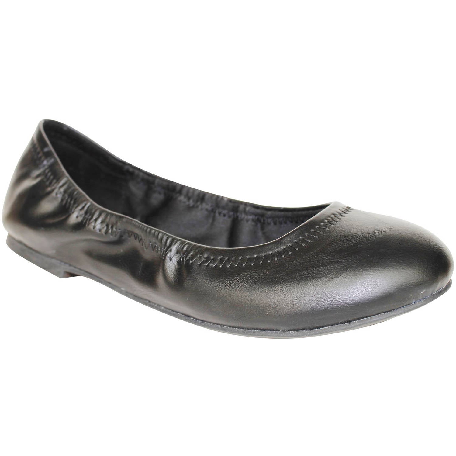 womens black flats walmart