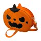 thumbnail image 4 of Bolso bandolera de piel sintética con forma de calabaza de Halloween, bonito bolso de hombro para mujer para cumpleaños Corazón de amor naranja, 4 of 8