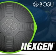 Bosu NEXGEN Balance Strength Trainer, Home Gym Workout Equipment, 26, Ash/Lime Green