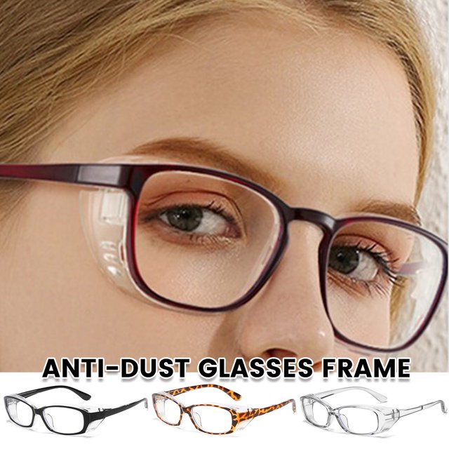 Muyoka Gafas de seguridad Gafas de seguridad antivaho transparentes Gafas protectoras antiarañazos con protectores laterales Gafas de bloqueo de luz azul unisex Protección ocular para ciclismo Conducc Muyoka Hogar