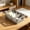 White, variant on Gallickan Gray Plastic Divided Storage Basket with Removable Inserts Multi-Compartment Organizer 10.86in for Home Office Bathroom Counter Shelf