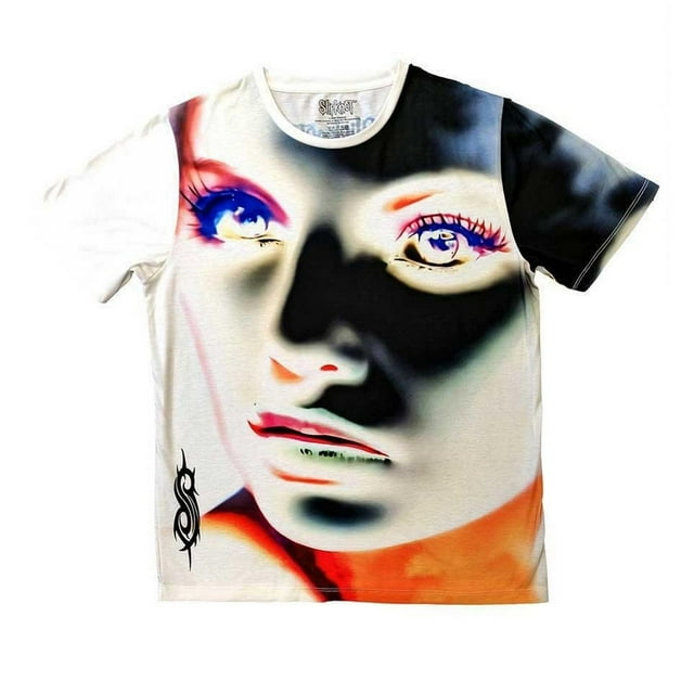 Slipknot Adult Adderall Face Inverted T-Shirt