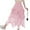 Pink, variant on SWSMCLT Women's Tutu Skirt Pleated Ruffle Tulle Skirt Long Mesh Halloween Fall Skirt Pink One Size