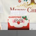 thumbnail image 1 of Christmas Tissue Box Cover | Non-Woven Fabric Decorative Case | Multicolor Cartoon Print | Soft Washable Waterproof | Holiday Decor for Home Office Car Kitchen, 1 of 6