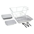thumbnail image 2 of Sterno Chafing Dish Buffet Set - Chafing Dishes for Buffet, Catering Supplies Buffet Display - Pack of 9 Chafing Dish Set (Warming Fuel Sold Separately), 2 of 6