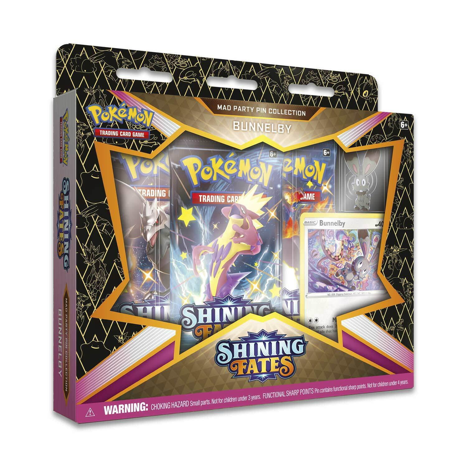 POKEMON MAD PARTY PIN COLLECTION 2021 (1X Random)