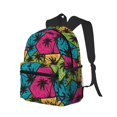 thumbnail image 2 of Lsque Hawaii Palms Classic Casual Backpack - Large Capacity Water-Resistant Backpack for School, Work, Travel, and Outdoor Activities, 2 of 8