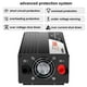 thumbnail image 4 of CNSWIPOWER 1000W (Pico 2000W) inversor de Corriente de Onda sinusoidal Pura DC 12V a AC 110V 60Hz convertidor Solar para Uso doméstico Coche (DC12V (Rango 10V-15V), 4 of 6