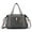 Charcoal Pink, variant on MKF Collection Opal Vegan Leather Medium Weekender Handbag for Women by Mia K - Red Pewter