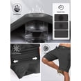 thumbnail image 3 of Pantalones Cortos Cargo de Senderismo LIVIANOS FREE SOLDIER para Hombre en Negro, 3 of 8